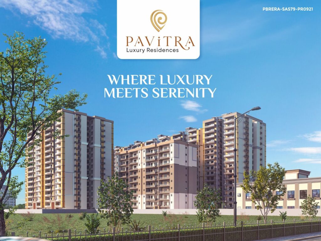 Pavitra Luxury Residences 3 BHK Flats in Zirakpur Mohali