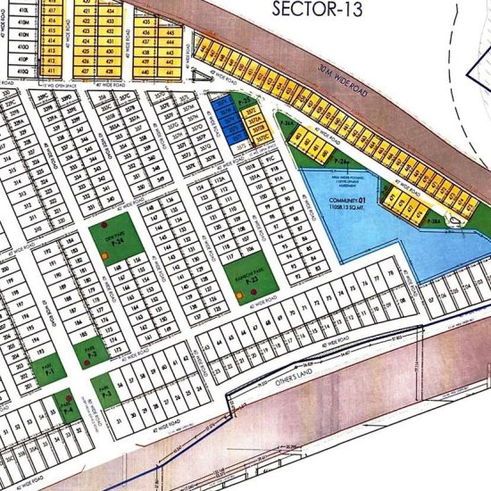 Omaxe Gardenia floor Site Map New Chandigarh